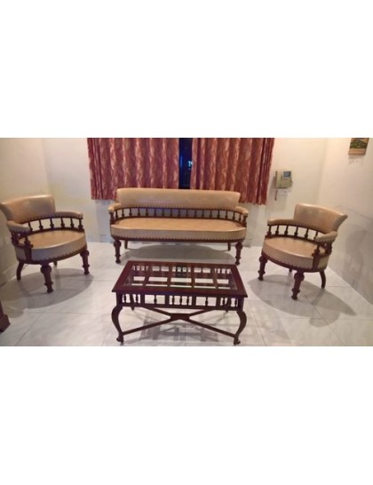 Wooden Sofa Set